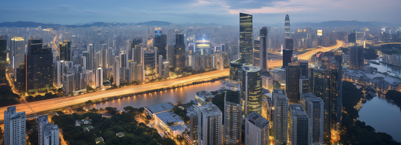 城市深圳南山区建筑群夜景,高清,摄影图,摄影图片,图片大全,摄影图免费下载